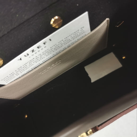 YUZEFI ASHER SMALL COLOR-BLOCK TEXTURED-LEATHER - Picture 6 of 6